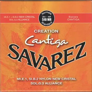 Savarez Saiten für Klassik-Gitarre New Cristal Cantiga D4 (514J)
