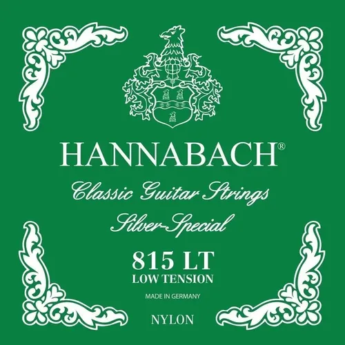 Hannabach Klassikgitarrensaiten Serie 815 Low Tension Silver Special G3 (8153LT)