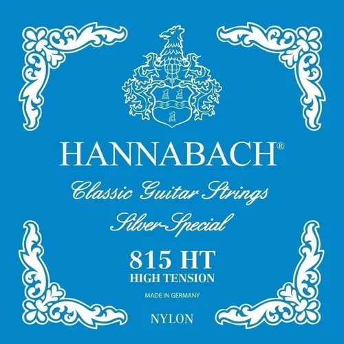 Hannabach Klassikgitarrensaiten Serie 815 High Tension Silver Special E1 (8151HT)