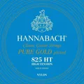 Hannabach Klassikgitarrensaiten Serie 825 High Tension Spezialvergoldung Satz (8257HT)