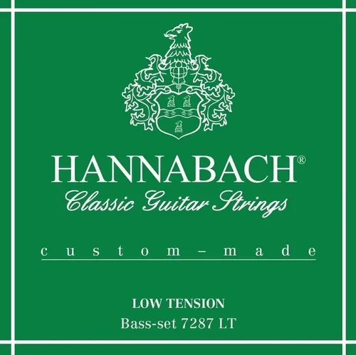Hannabach Klassikgitarrensaiten Serie 728 Low Tension Custom Made 3er Bass (7287LT)