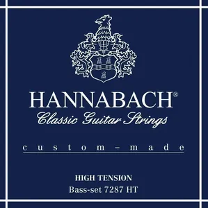 Hannabach Klassikgitarrensaiten Serie 728 High Tension Custom Made 3er Bass (7287HT)