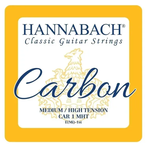 Hannabach Klassikgitarrensaiten CARBON Medium / High Tension Diskant 3er Diskant (CAR8MHT)