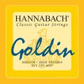 Hannabach Klassikgitarrensaiten Serie 725 Medium / High Tension Goldin Satz (725MHT)