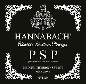 Hannabach Klassikgitarrensaiten Serie 850 Medium Tension PSP Satz (850MT)