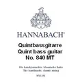 Hannabach Klassikgitarrensaiten Spezial Sondermodelle Satz (840MT)