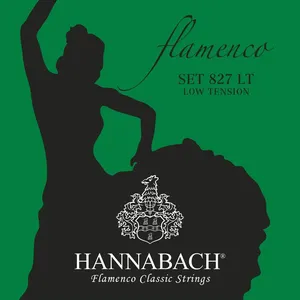 Hannabach Klassikgitarrensaiten Serie 827 Low Tension Flamenco Classic Satz (827LT)