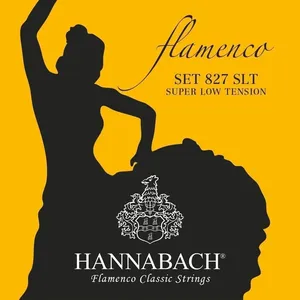 Hannabach Klassikgitarrensaiten Serie 827 Super Low Tension Flamenco Classic 3er Bass (8277SLT)