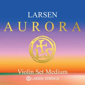 Aurora Violin Saiten Satz 4/4 mit D Silber (Satz 4/4 mit D Silber)