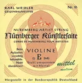 Violin-Saiten Künstler Seilkern 1/2 (1/2)