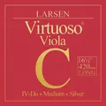 Viola-Saiten  extra-lange 420mm Mensur, medium tension C Silber (C Silber)