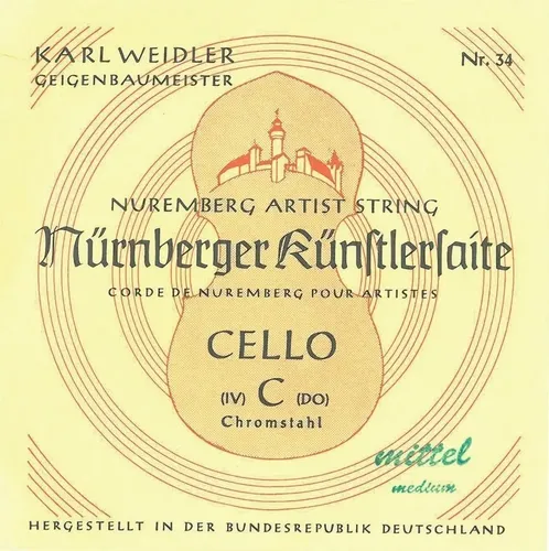 Cello-Saiten Künstler