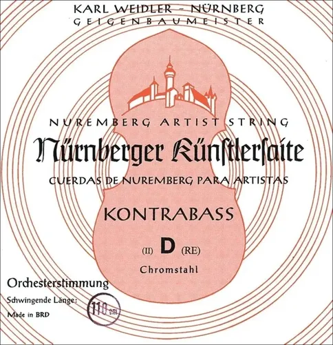 Kontrabass-Saiten Künstler Orchesterstimmung