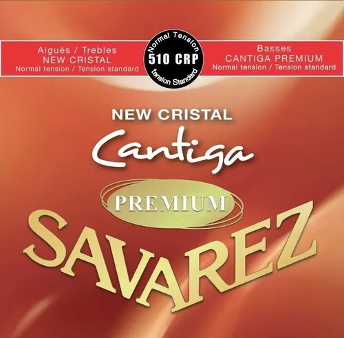 Klassikgitarre-Saiten New Cristal Cantiga Premium Satz Normal (Satz Normal)