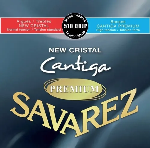 Klassikgitarre-Saiten New Cristal Cantiga Premium Satz mixed (Satz mixed)