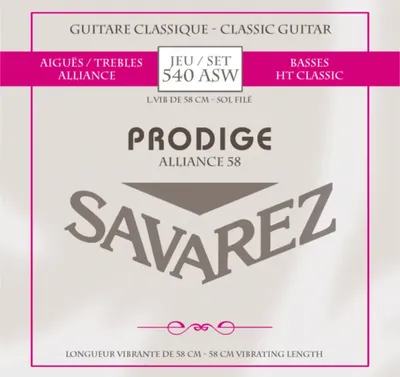 Klassikgitarre-Saiten Prodige 38 1/8-3/4 Grösse 3/4-7/8 Nylon (3/4-7/8 Nylon)