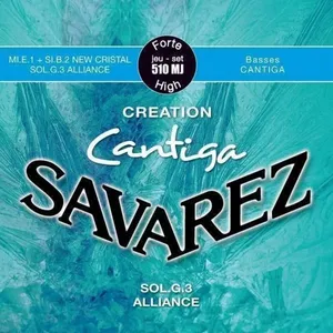 Klassikgitarre-Saiten Creation Cantiga 510 Satz high (Satz high)