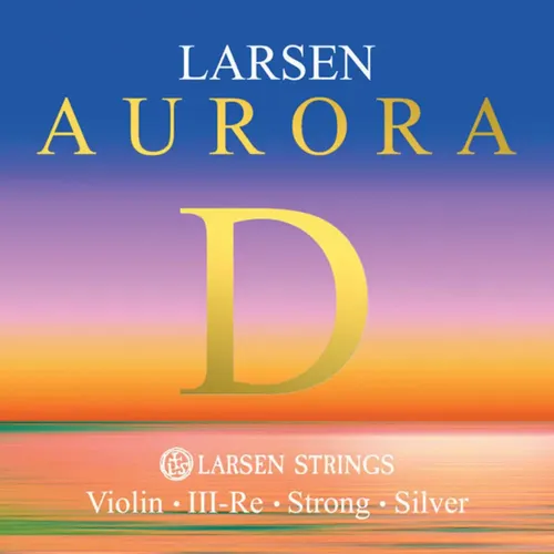 Aurora Violin Saiten D Silber 4/4 (D Silber 4/4)