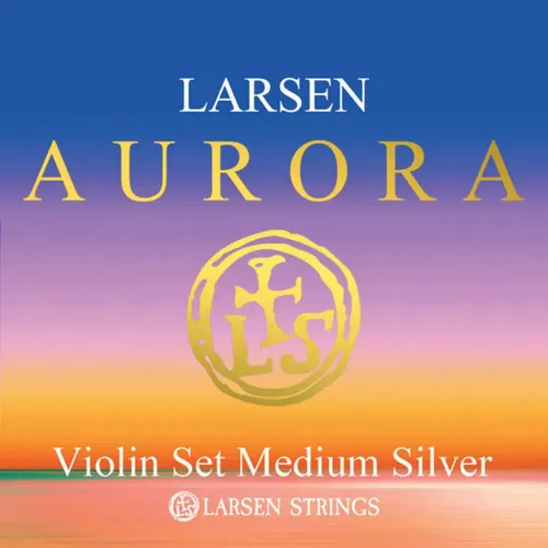 Aurora Violin Saiten Satz 4/4 mit D Silber (Satz 4/4 mit D Silber)