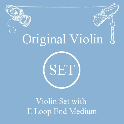 Larsen Saiten für Violine Original Synthetic/Fiber Core