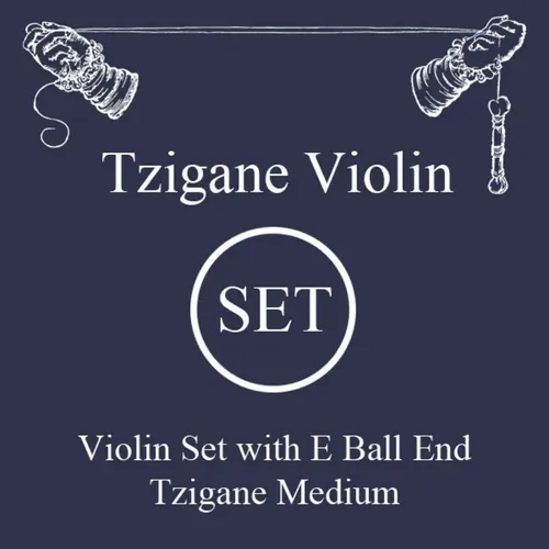 Larsen Saiten für Violine Tzigane Multifilament-Fiberkern Medium