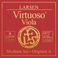 Viola-Saiten  extra-lange 420mm Mensur, medium tension Satz Schlinge (Satz Schlinge)