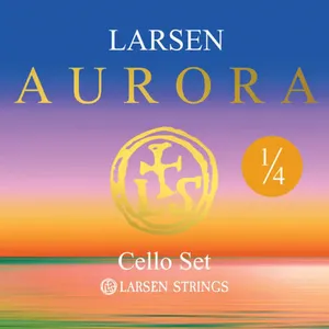 Cello-Saiten Larsen Aurora Satz 1/4 (Satz 1/4)