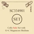 Larsen Saiten für Cello Medium Satz Soloist/Magnacore
