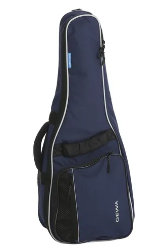 GEWA Gitarren Gig-Bag Economy 12 Konzert 1/4-1/8 blau