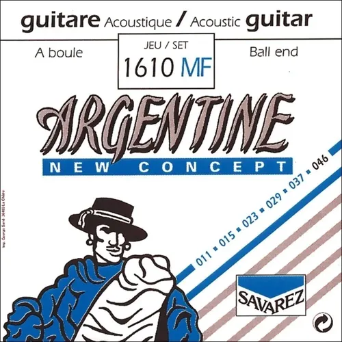 Savarez Saiten für Akustikgitarre Argentine A5.037 (1015MF)