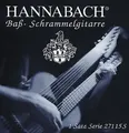 Hannabach Saiten für Bass-/Schrammelgitarre Satz 15-saitig (27115S)