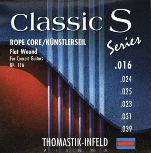 Thomastik Saiten für Klassik-Gitarre Classic S Series. Rope Core. Künstler-Seil G3 .025 (KN25)