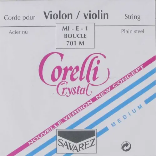 Corelli Saiten für Violine New Crystal 4/4 Medium (701M)