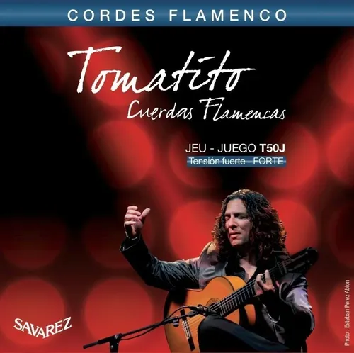 Savarez Saiten für Klassik-Gitarre Flamenco Flamenco Tomatito T50J Satz high (T50J)