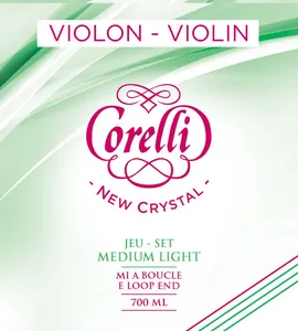 Corelli Saiten für Violine New Crystal 3/4 (3700M)