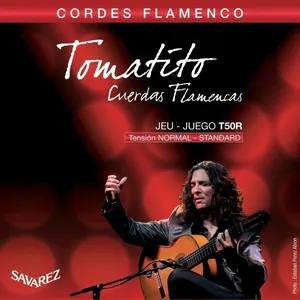 Savarez Saiten für Klassik-Gitarre Flamenco Flamenco Tomatito T50R Satz standard (T50R)