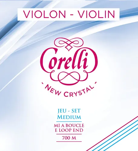 Corelli Saiten für Violine New Crystal 4/4 Medium (700M)