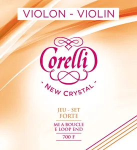 Corelli Saiten für Violine New Crystal 4/4 Forte (700F)