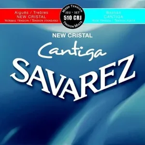 Klassikgitarre-Saiten New Cristal Cantiga high, geschliffen (high, geschliffen)