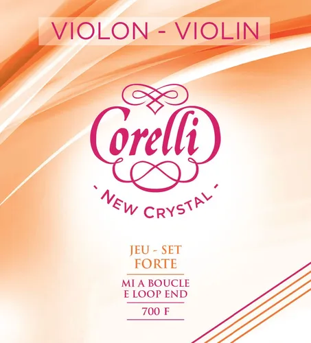 Corelli Saiten für Violine New Crystal 4/4 Forte (700F)
