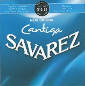 Savarez Saiten für Klassik-Gitarre New Cristal Cantiga Satz high (510CJ)