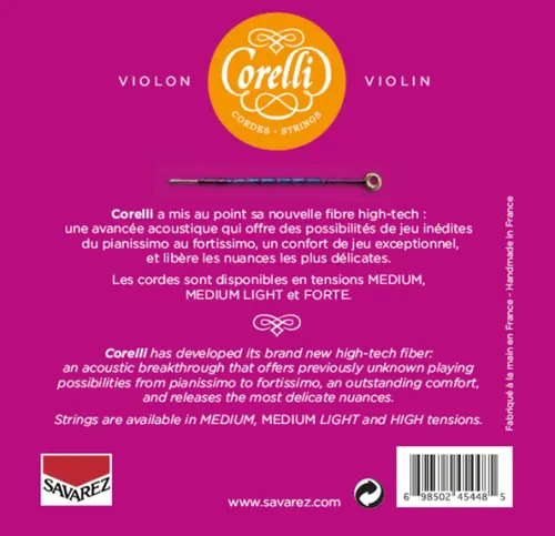 Corelli Saiten für Violine Cantiga Forte (900F)