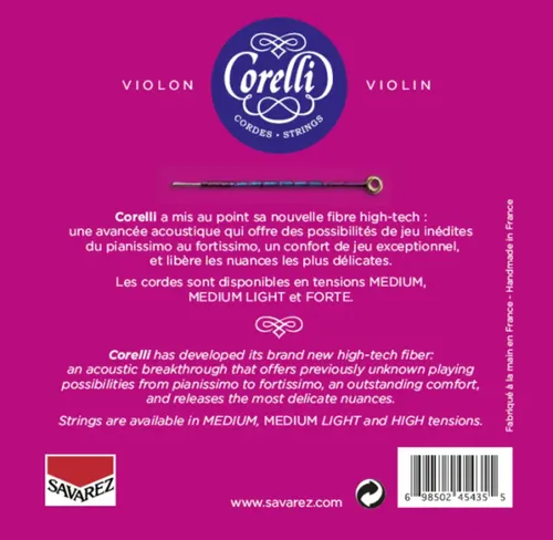 Corelli Saiten für Violine Cantiga Medium (900MB)