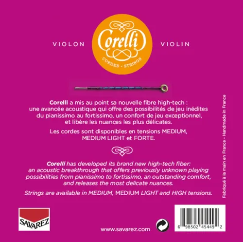 Corelli Saiten für Violine Cantiga Forte (900FB)