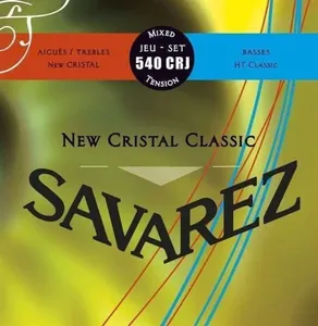 Savarez Saiten für Klassik-Gitarre New Cristal Classic New Cristal Classic 540CRJ Satz mixed (540CRJ)