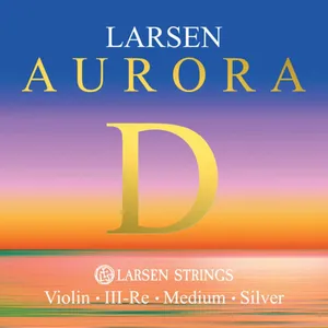 Aurora Violin Saiten D Silber 4/4 (D Silber 4/4)