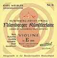 Violin-Saiten Künstler Seilkern 3/4 (3/4)