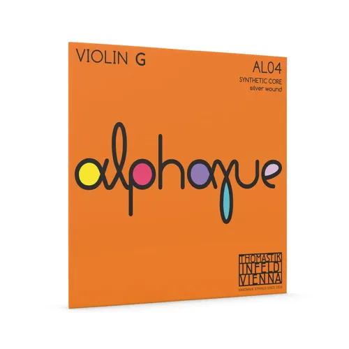 Thomastik Saiten für Violine ALPHAYUE  Nylonkern G Synthetik/Silber (AL04)
