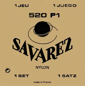 Savarez Saiten für Klassik-Gitarre Traditional Concert 520 Concert 520P1 H2 (528R)