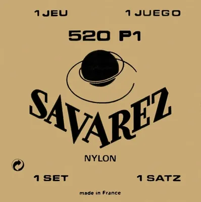 Savarez Saiten für Klassik-Gitarre Traditional Concert 520 Concert 520P1 H2 (528R)
